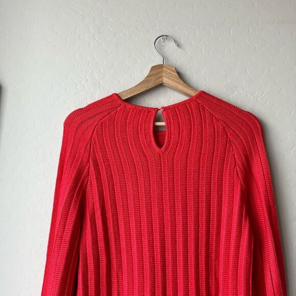 NEW Tuckernuck Pomander Place Red Adi Knit Long Sleeve Mini Dress Size M‎ - Picture 7 of 9